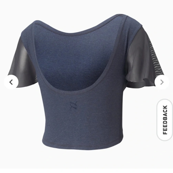 Puma exhale training crop top NWT Yoga - Picture 4 of 12